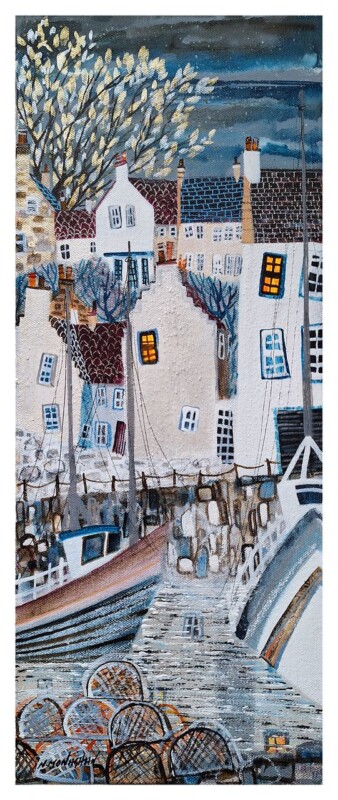 Image of Crail Harbour Creels by Nikki Monaghan
